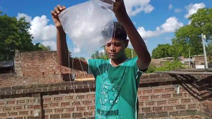 Parashut air testing easy experiment at home