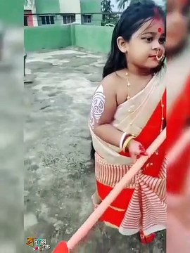 ShareChat || durga puja ||durga agomoni song || Bengali durga puja