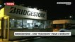 Fermeture de Bridgestone : la colère des salariés