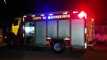 Bombeiros controlam incêndio no condomínio da terceira idade no Interlagos