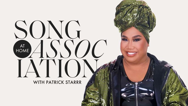 Patrick Starrr Sings Alicia Keys, Whitney Houston, and GO OFF in a Game of Song Association | ELLE