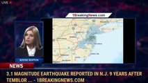 3.1 magnitude earthquake reported in N.J. 9 years after temblor ... - 1BreakingNews.com