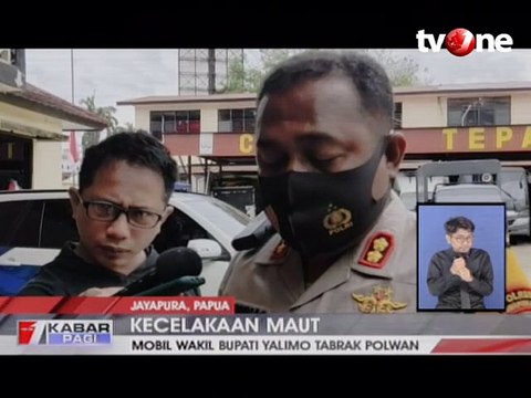 Mobil Wakil Bupati Yalimo Tabrak Polwan Hingga Tewas