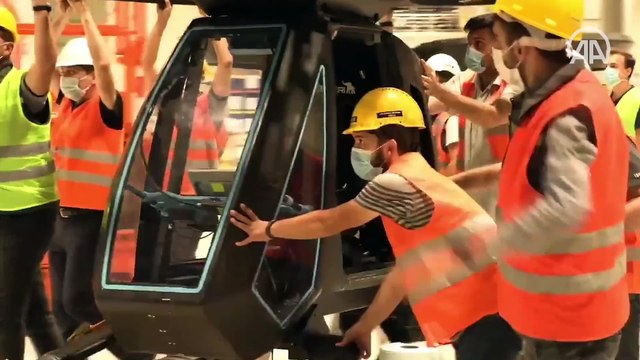 Türkiye'nin ilk uçan arabası Cezeri ilk uçuş testlerini başarıyla tamamladı