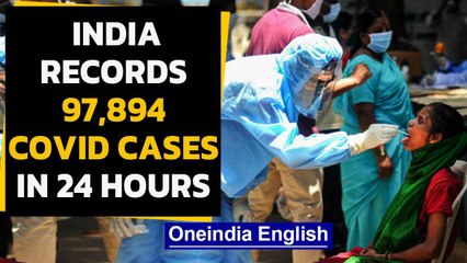 Download Video: India records more than 97,000 Covid cases in 24 hours, active cases cross 1 million mark | Oneindia