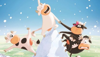 Le Quatuor à cornes là-haut sur la montagne Film