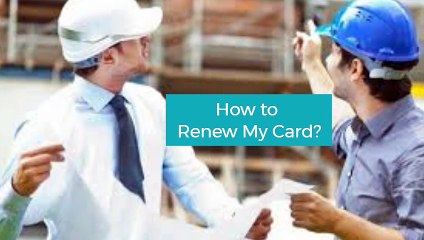 Lost your CSCS card  ?