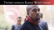 Kanye West is temporarily banned from Twitter to post a journalist's phone number