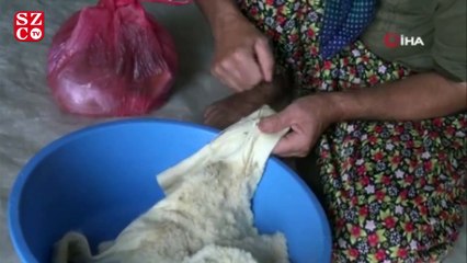 Bu peynir bir yılda sofraya geliyor
