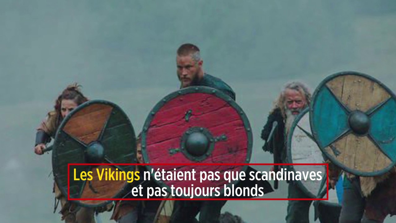 Les Vikings n'étaient pas que scandinaves et pas toujours blonds