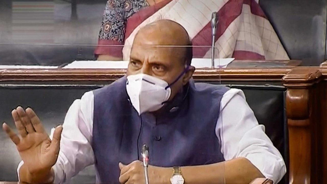 What Rajnath said on LAC dispute in Rajya Sabha?