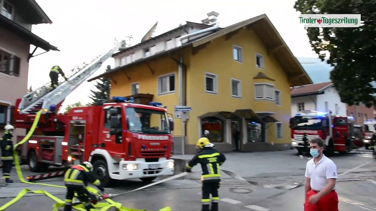 TT-Meldung Brand Brixlegg