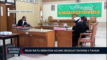 Raja-Ratu Keraton Agung Sejagat Divonis 4 Tahun