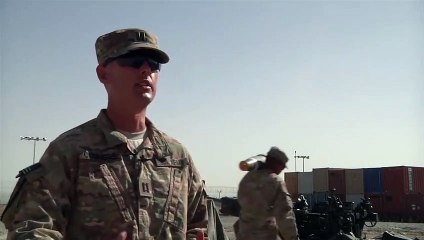 U.S Military • Coordinate Artillery Support Fire • from Kandahar Airfield • Kandahar Afghanistan