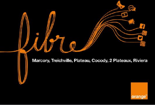 La fibre Orange as Fixed Very High Broadband access for Home & Business.