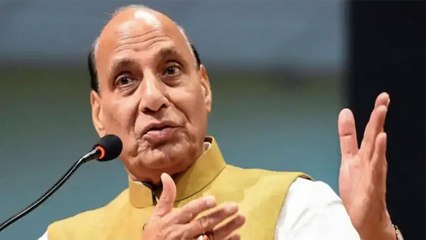 China says one thing, does the opposite: Rajnath