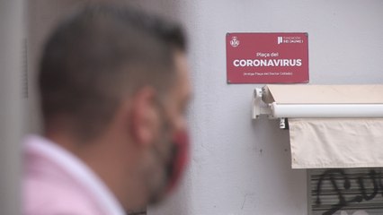 Valencia estrena, de manera temporal, la plaza del Coronavirus