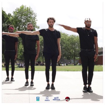 Une performance hip-hop proposée par le collectif Géométrie Variable