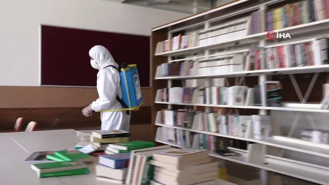 - İstanbul'da okullarda yüz yüze eğitim için temizlik seferberliği