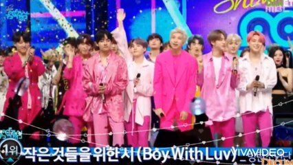 BTS tiếp tục phá đảo Music Core với điểm số tuyệt đối