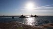 U.S Navy • Attack Submarine • USS Indiana  • Pulls into Naval Station Rota, Spain, Sep 9 - 2020