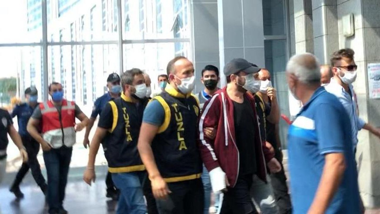 Halil Sezai polis eşliğinde adliyeye getirildi