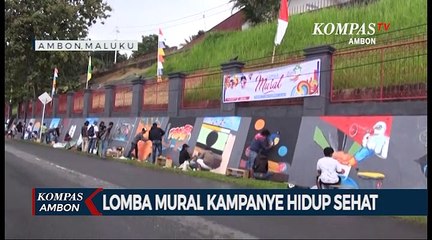 Lomba Mural Kampanye Hidup Sehat