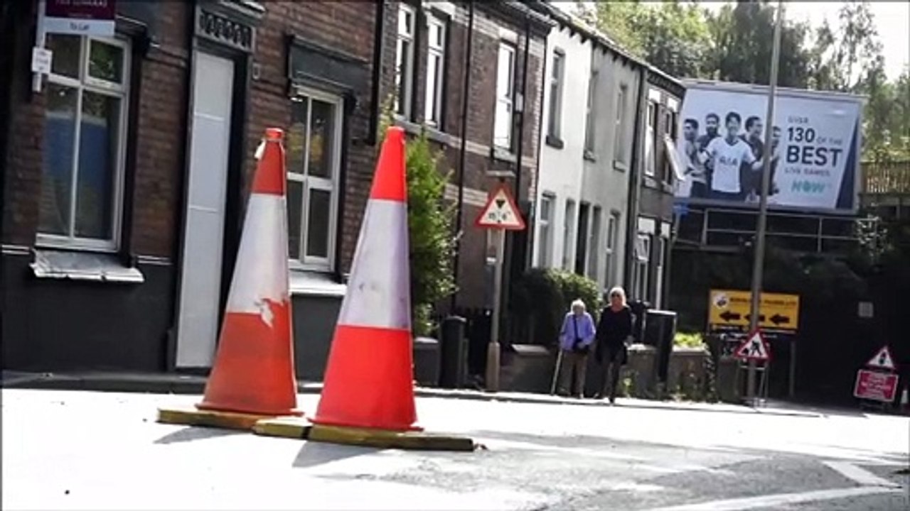Road closure as HGV strikes a bridge