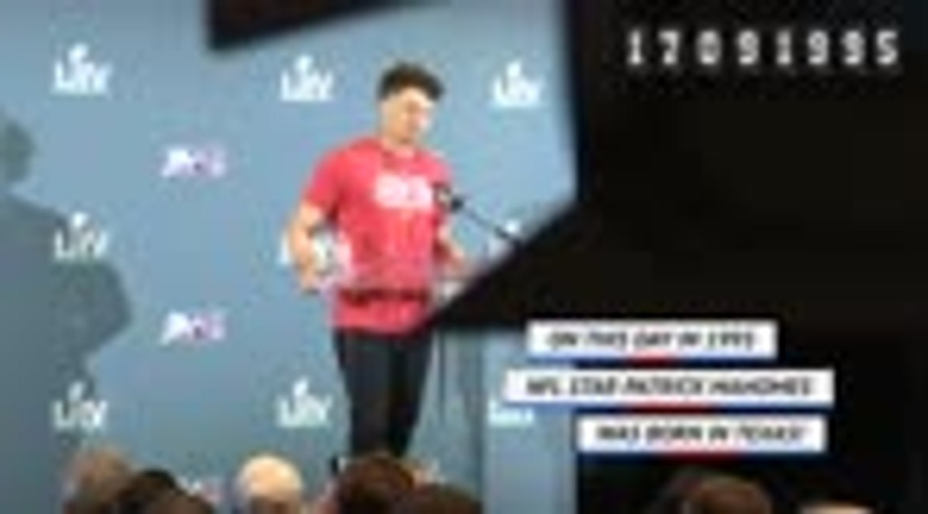Chiefs star Mahomes turns 25