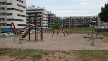 Parques precintados en Girona para evitar contagios