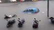 Sudden downpour in Hyderabad inundates roads, submerges vehicles