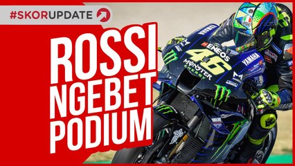 VALENTINO ROSSI MASIH 'NGEBET' NAIK PODIUM MOTOGP