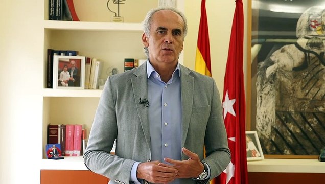 Declaraciones del consejero de la Comunidad de Madrid, Enrique Ruiz Escudero, sobre la revisión de las medidas por la evolución del COVID-19 en la región