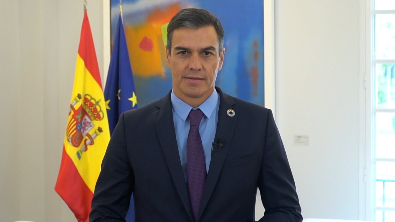 Sánchez dice que liderazgo y recuperación sostenible frenan cambio climático