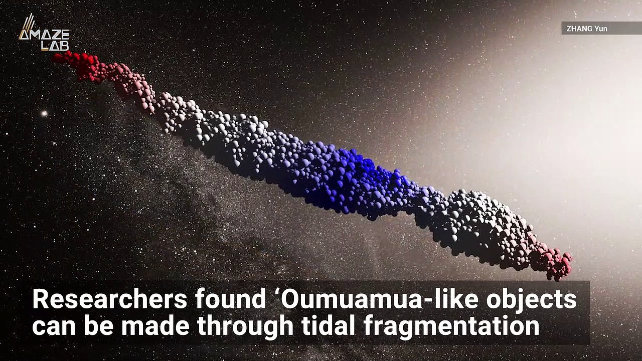 The Interstellar Visitor ‘Oumuamua’ May Be a Shard From a Destroyed Planet
