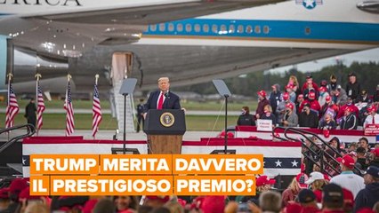 Trump candidato di nuovo al Nobel per la pace!