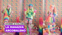 Vivere a colori: La ragazza arcobaleno