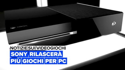 Sony rilascerà più videogiochi per PC