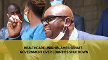 Healthcare unions blame Senate, Government over counties shutdown