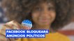 Facebook vai bloquear anúncios políticos uma semana antes das eleições dos EUA