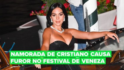 Georgina Rodríguez marca presença no Festival de Veneza