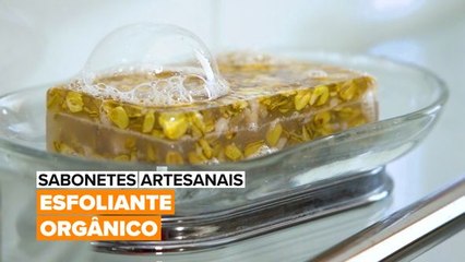 Sabonetes Artesanais: Esfoliante Orgânico