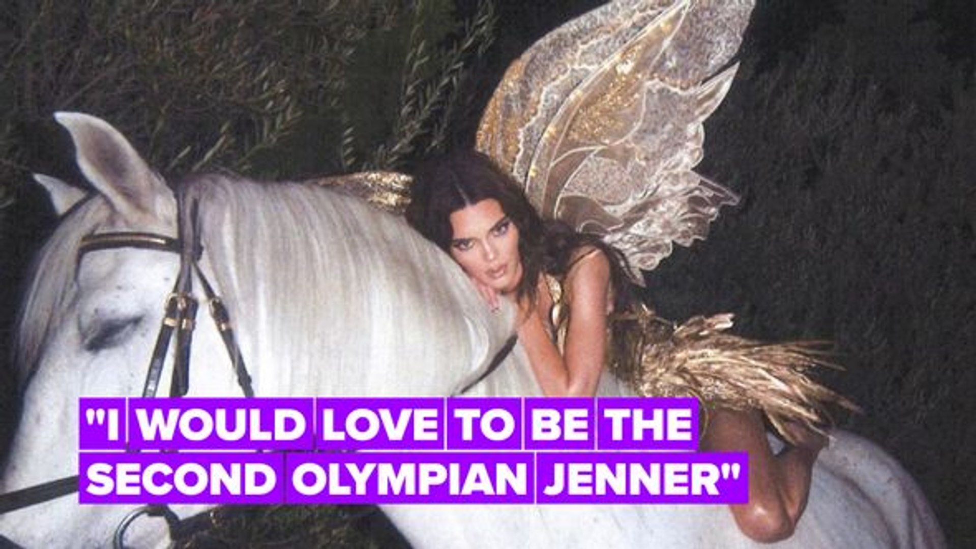 ⁣Kendall Jenner reveals Olympic dream & stoner habits