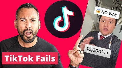 Reacting to Investment Advice TikTok Fails