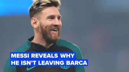 Messi is staying at FC Barcelona for another year... but not by choice