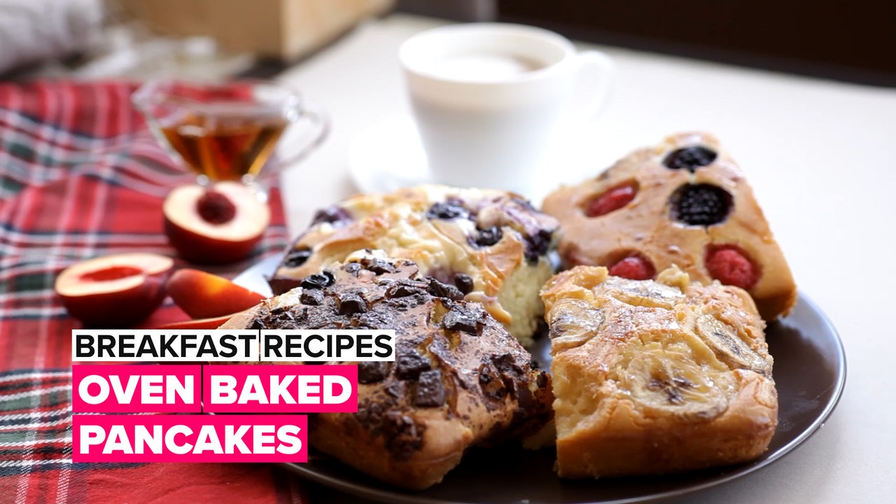 Breakfast Recipes: Oven Baked Pancakes