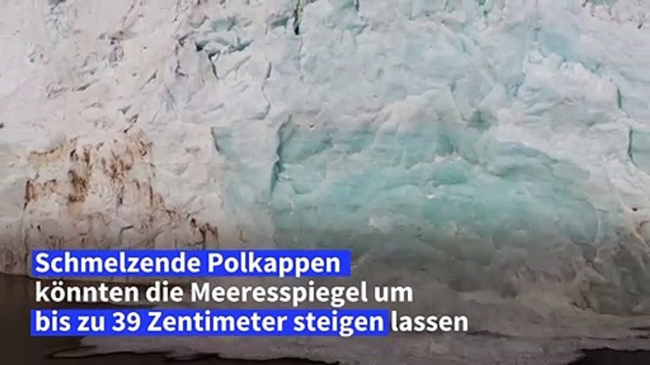 Studie: Meeresspiegel steigt auch ohne stärkeren Klimawandel