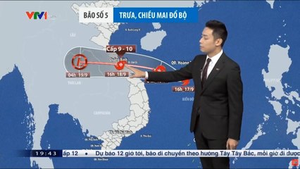 Tin khẩn cấp bão số 5 - Dự báo thời tiết hôm nay mới nhất ngày 18/9/2020