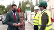 Moreno visita las obras del hospital de Osuna dentro del plan 'Andalucía en Marcha'
