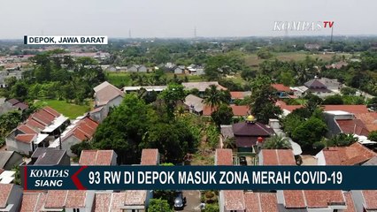 93 RW di Depok Masuk Zona Merah Corona